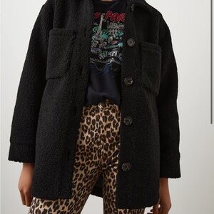 Rails Black Teddy Jacket